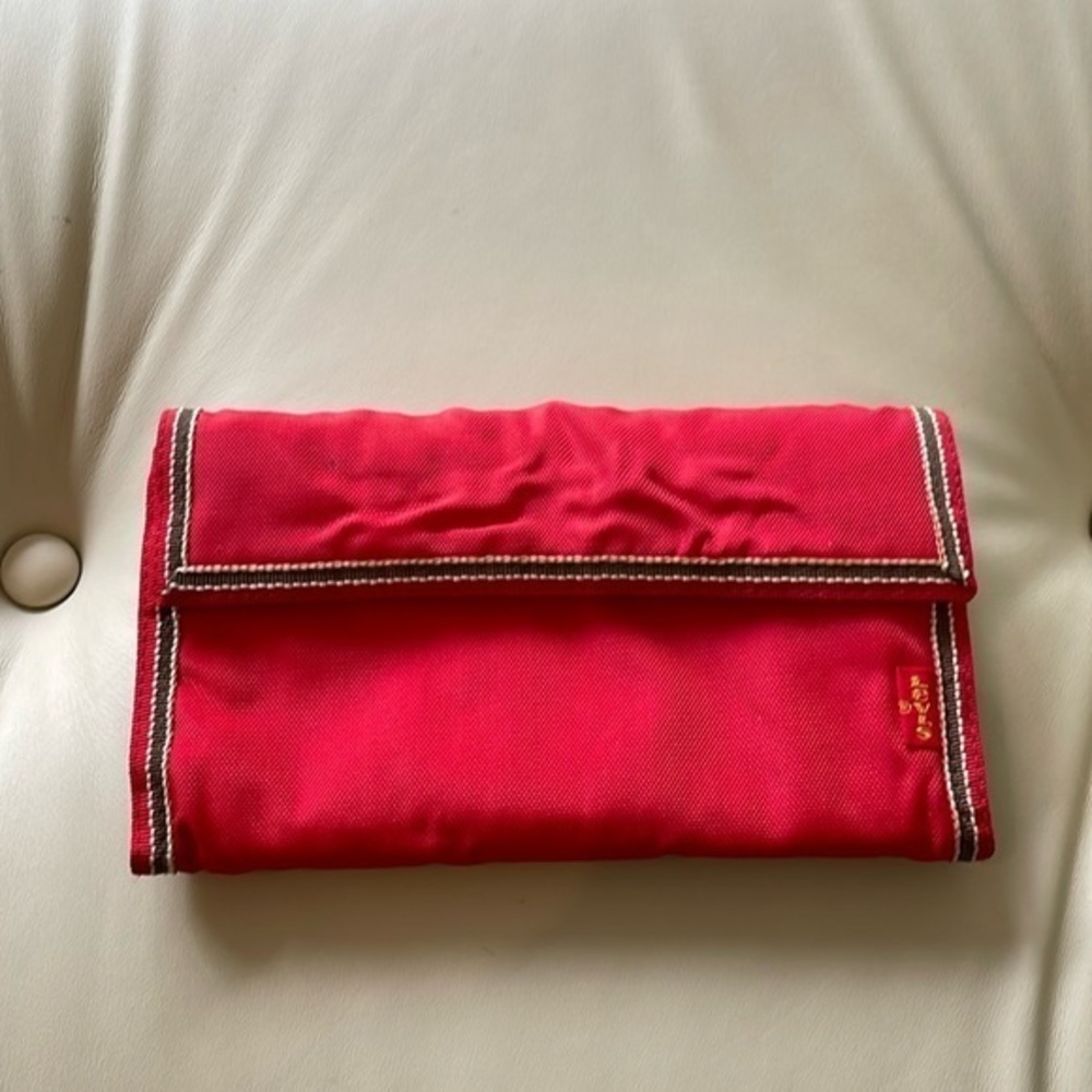 Levi’s red nylon  wallet